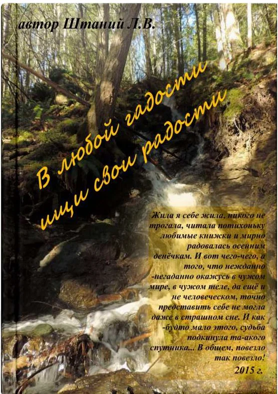 Обложка В любой гадости ищи свои радости