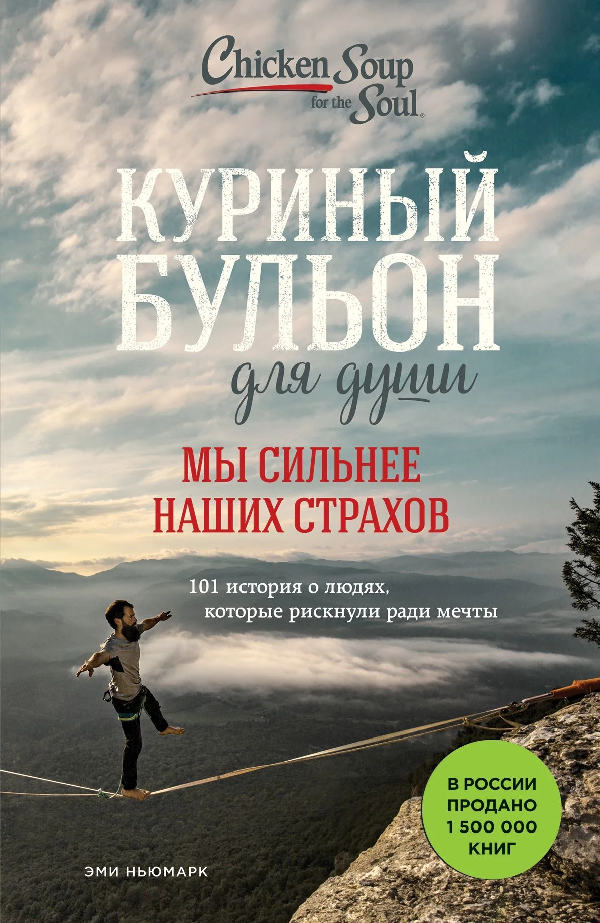 Обложка Куриный бульон для души. Мы сильнее наших страхов. 101 история о людях, которые рискнули ради мечты