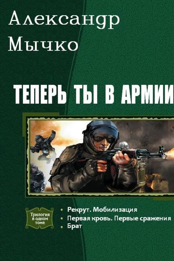Обложка Теперь ты в армии. Трилогия