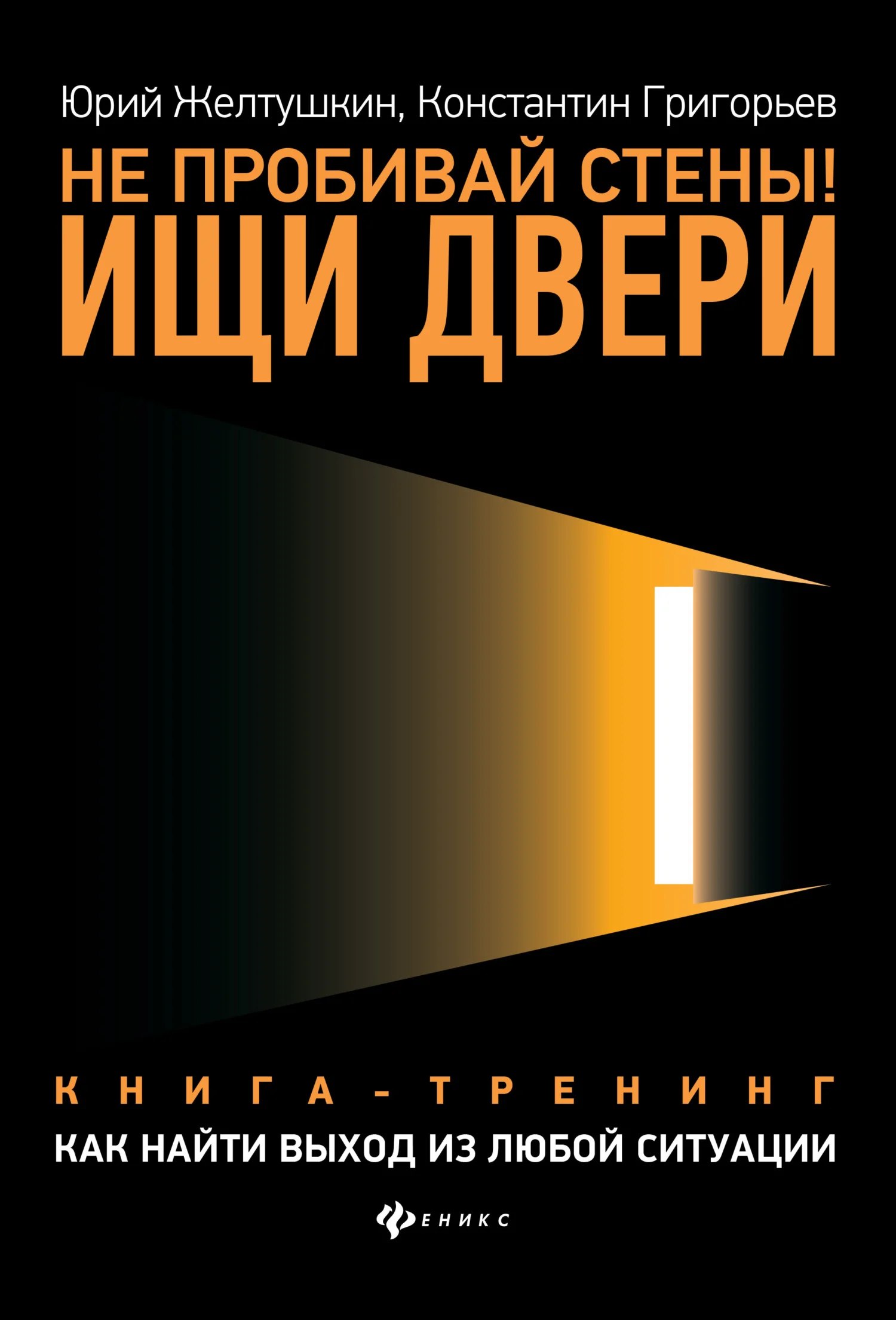 Обложка Не пробивай стены! Ищи двери. Как найти выход из любой ситуации. Книга-тренинг