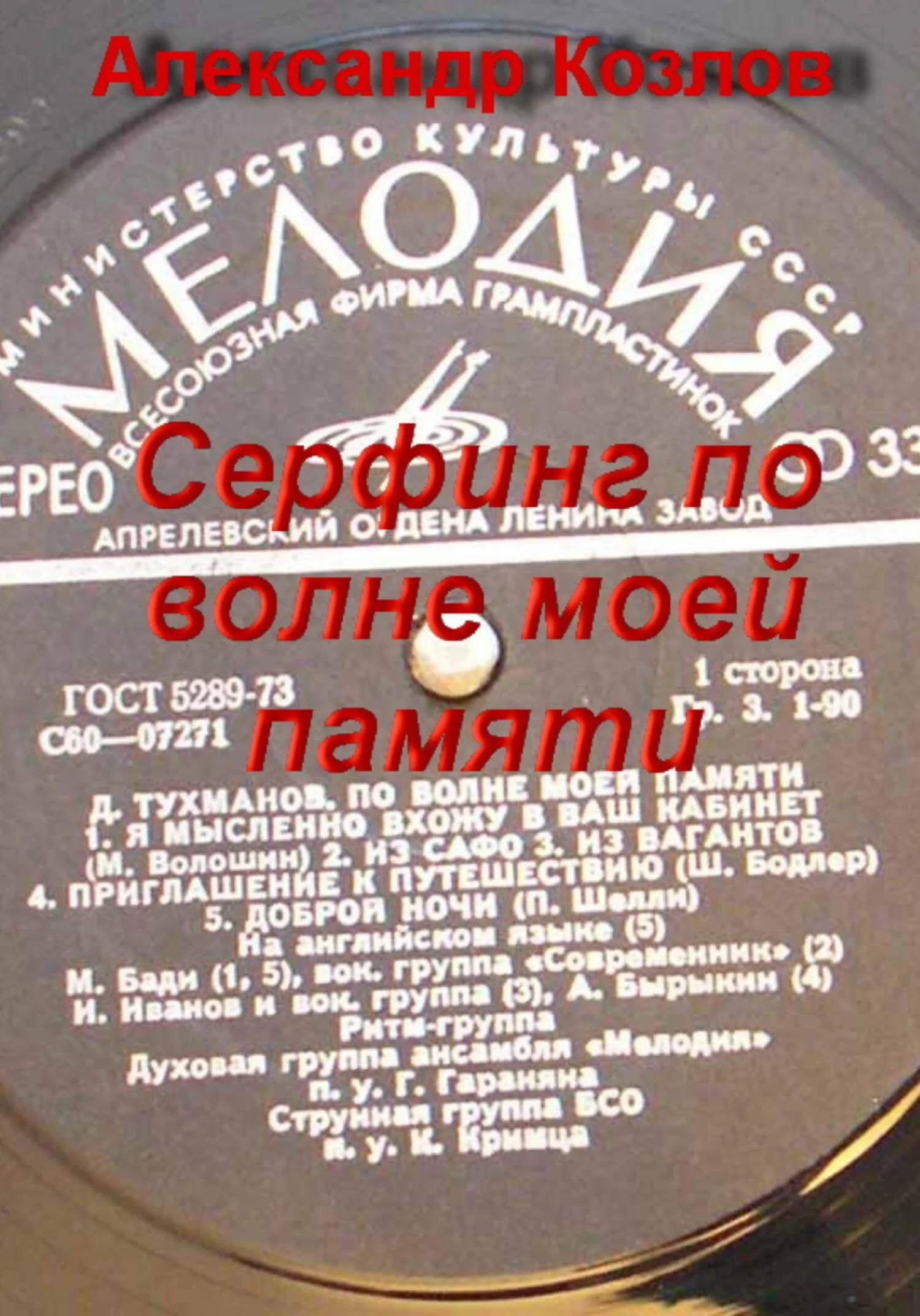 Обложка Сёрфинг по волне моей памяти