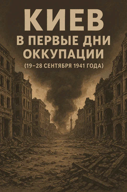 Обложка Киев в первые дни оккупации (19–28 сентября 1941 года)