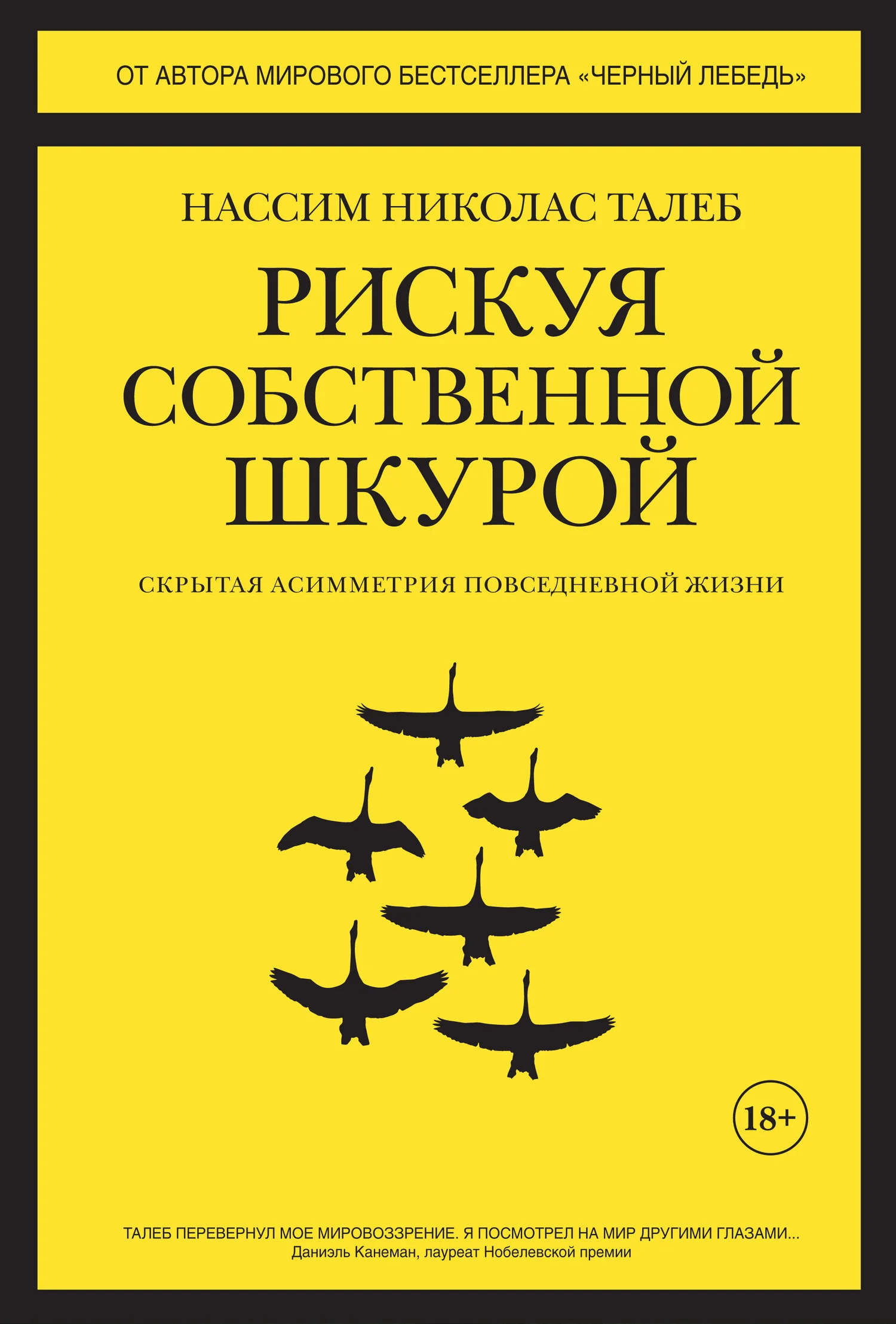 Обложка Рискуя собственной шкурой. Скрытая асимметрия повседневной жизни