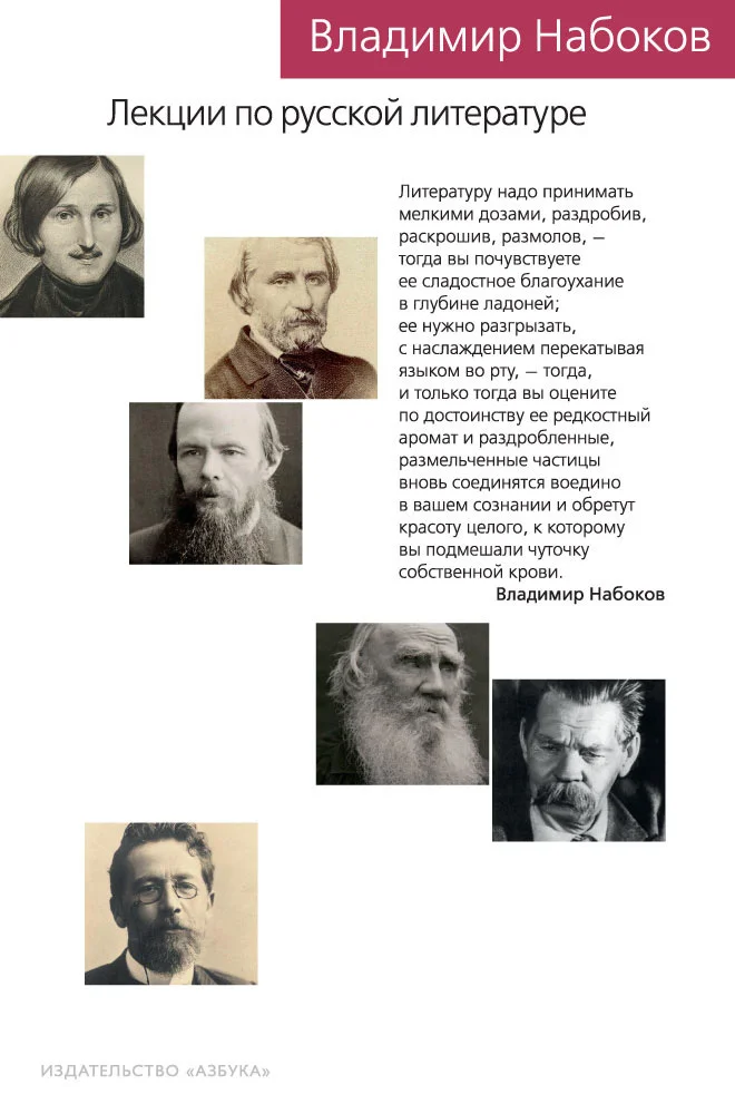 Обложка Лекции по русской литературе