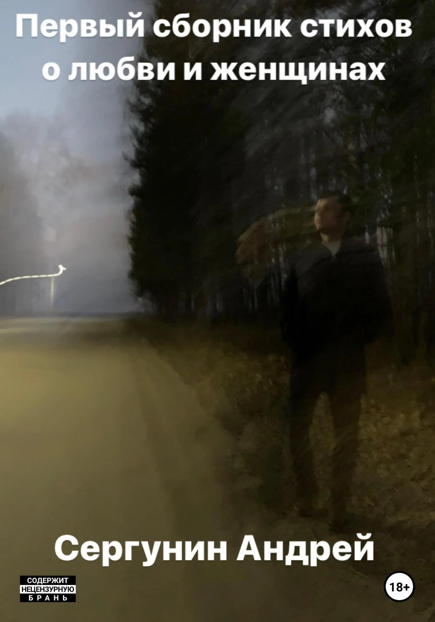 Обложка Первый сборник стихов о любви и женщинах