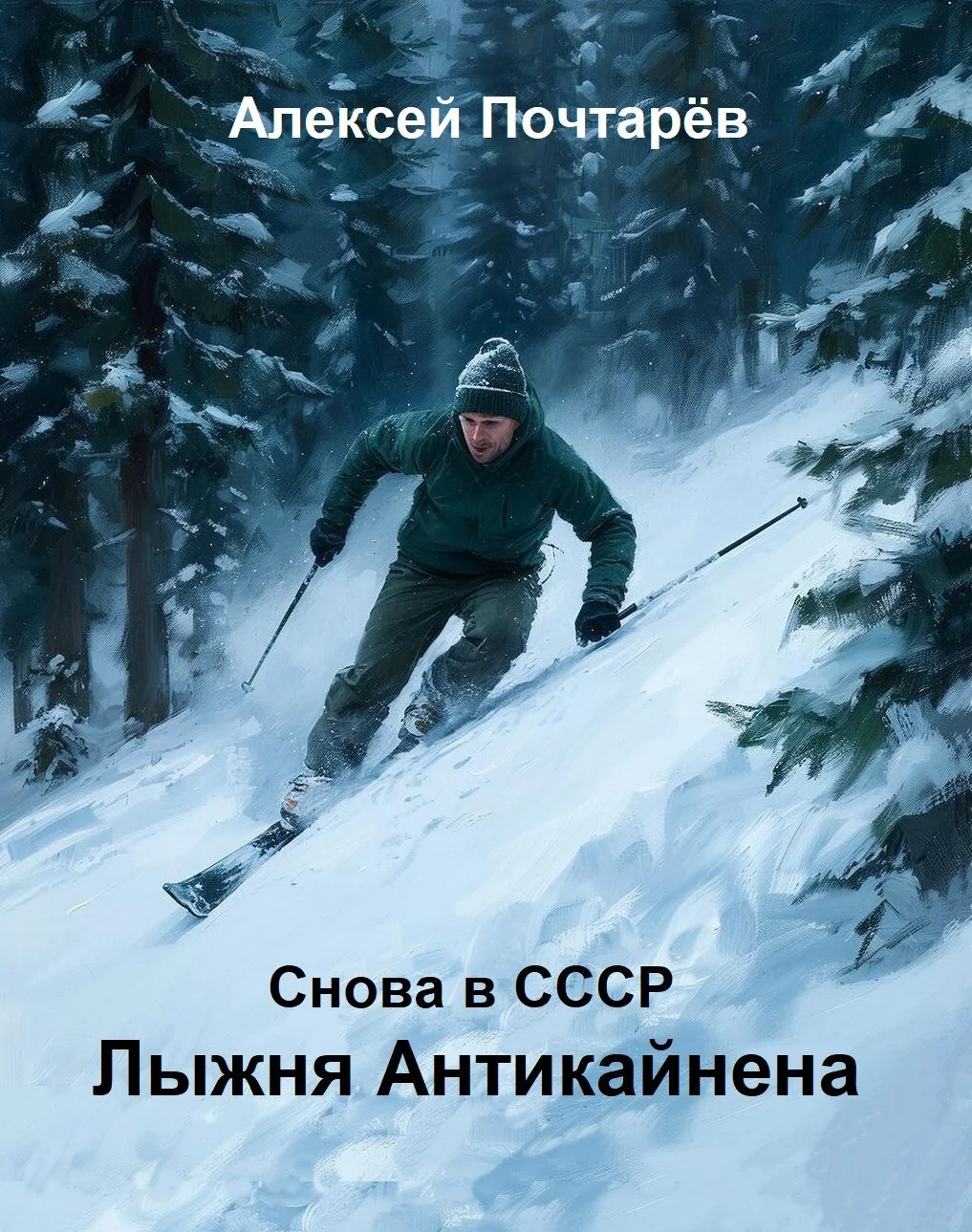 Обложка Лыжня Антикайнена. Снова в СССР