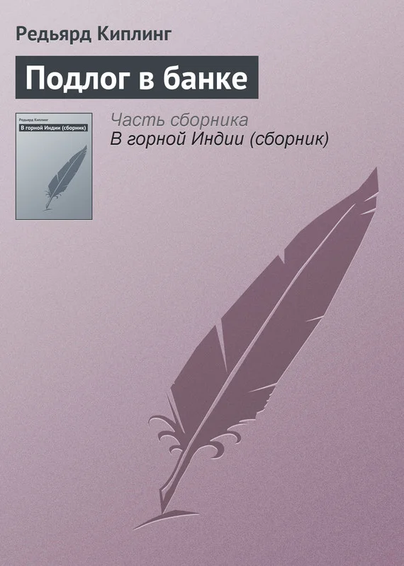 Обложка Подлог в банке