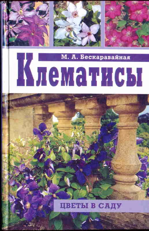 Обложка Клематисы