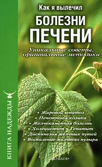 Обложка Как я вылечил болезни печени. Уникальные советы, оригинальные методики