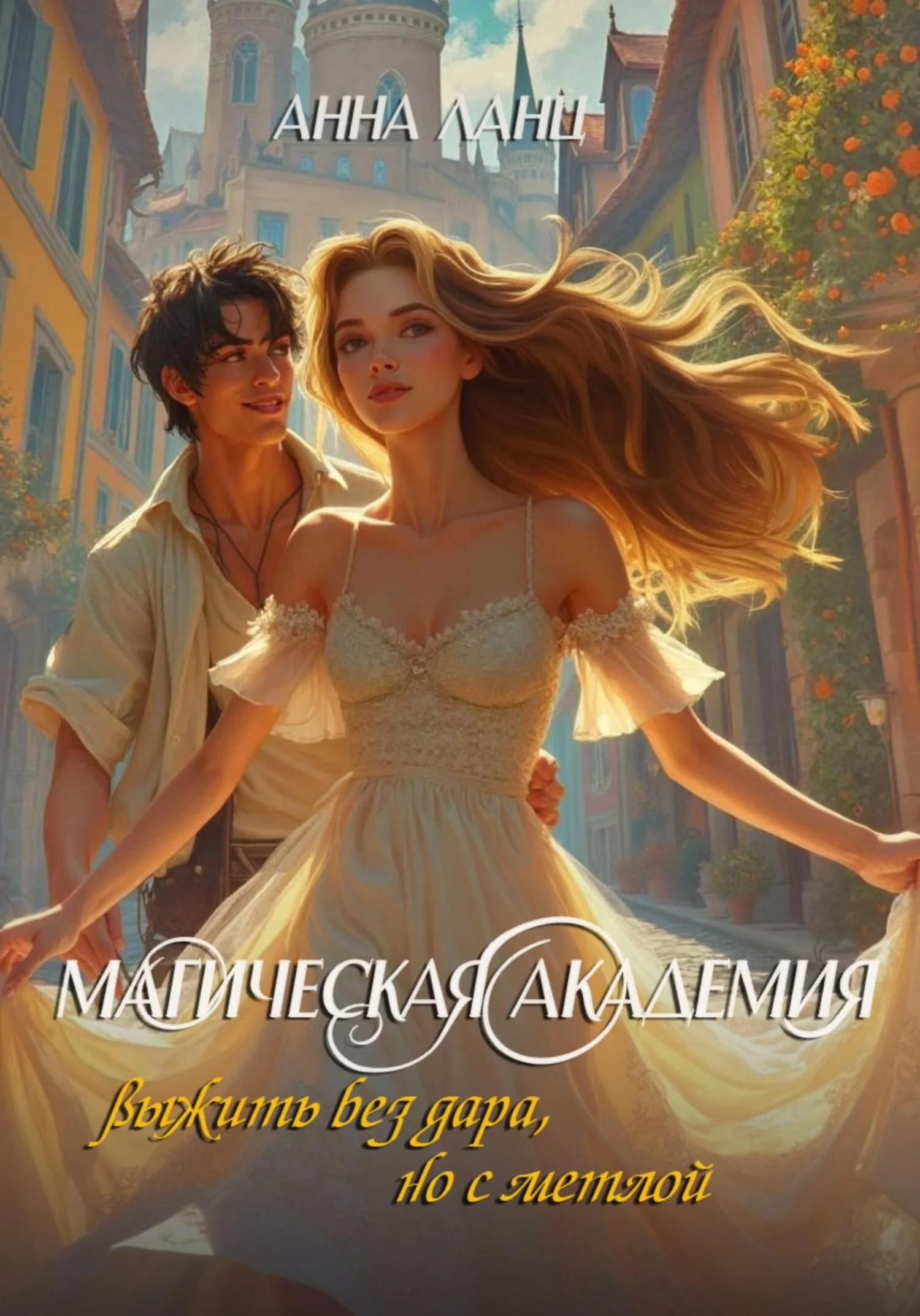 Обложка Магическая Академия: выжить без дара, но с метлой