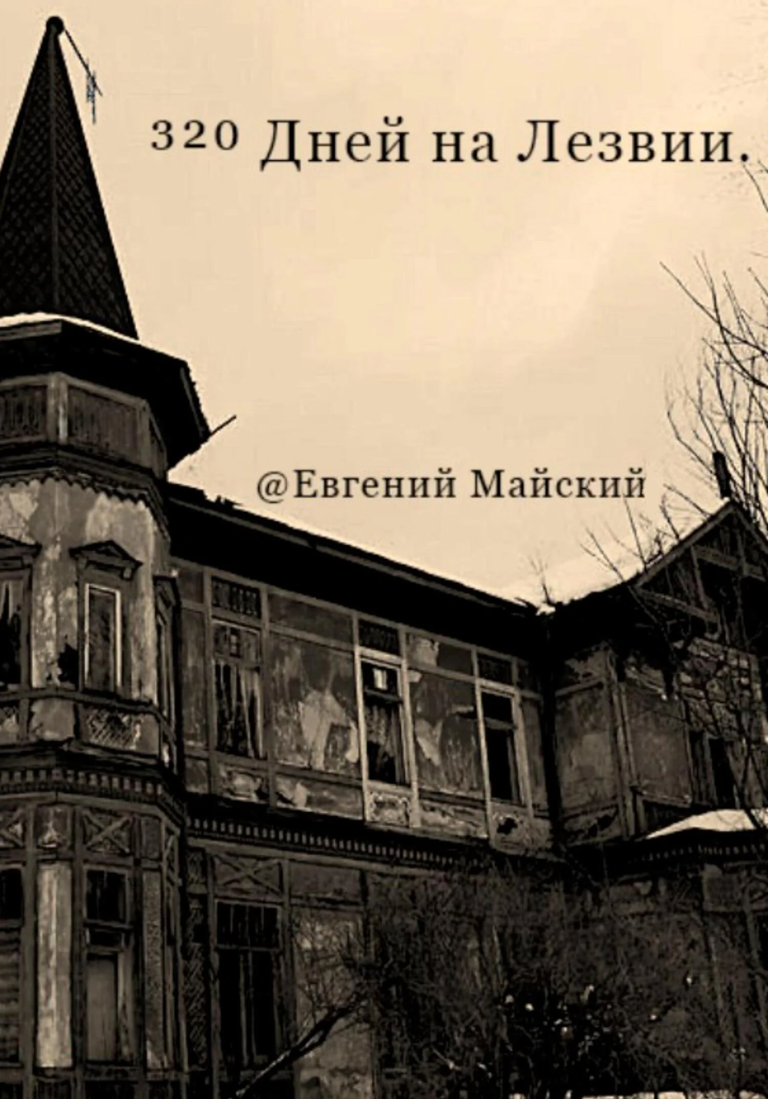 Обложка 320 Дней на Лезвии