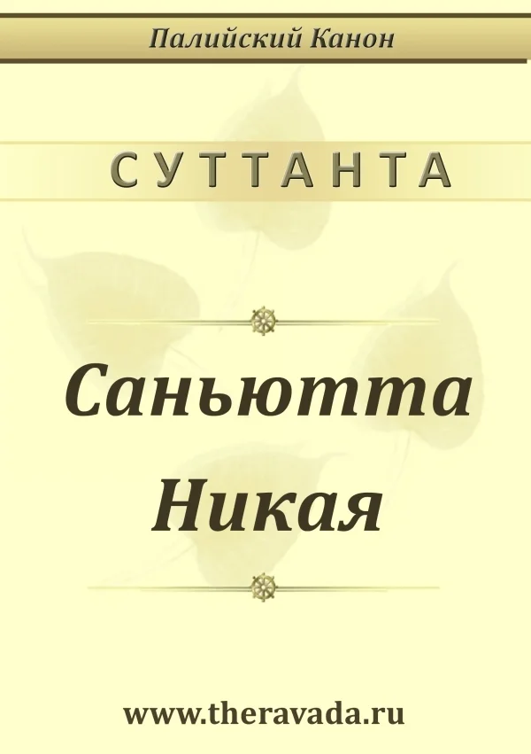 Обложка Саньютта Никая