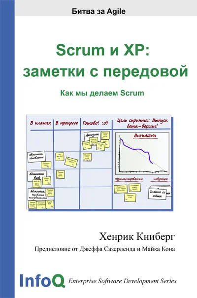Обложка Scrum и XP: заметки с передовой