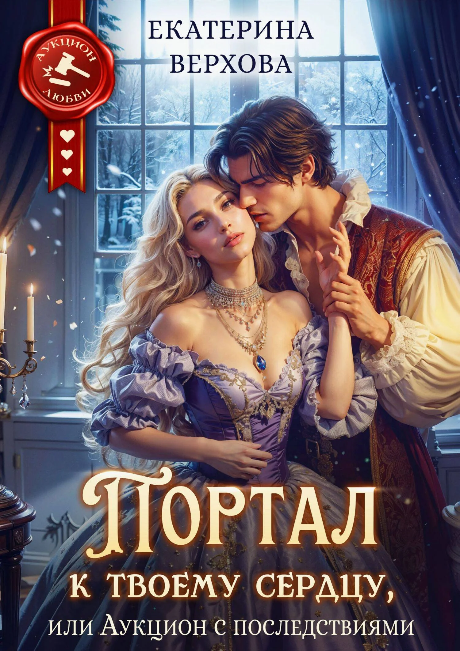 Обложка Портал к твоему сердцу, или Аукцион с последствиями