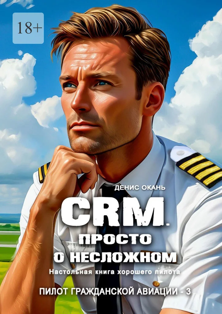 Обложка CRM. Просто о несложном. Настольная книга хорошего пилота