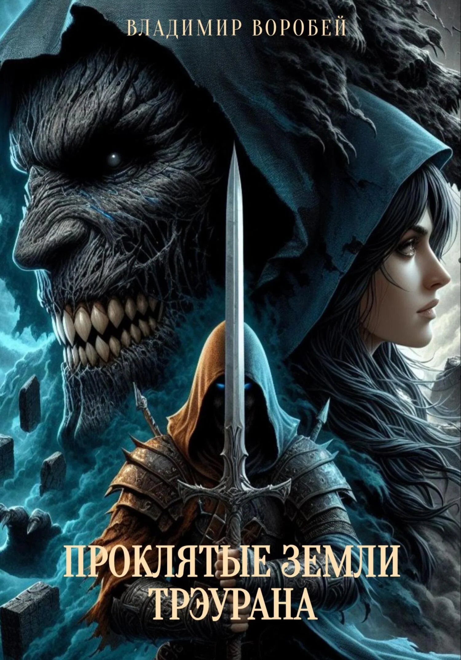 Обложка Проклятые земли Трэурана