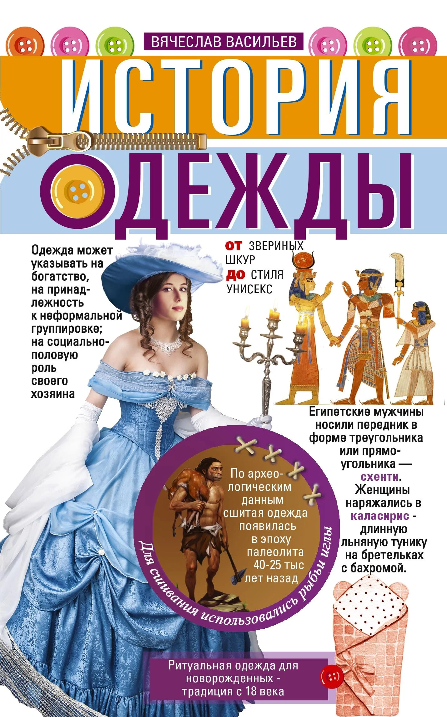 Обложка История одежды. От звериных шкур до стиля унисекс