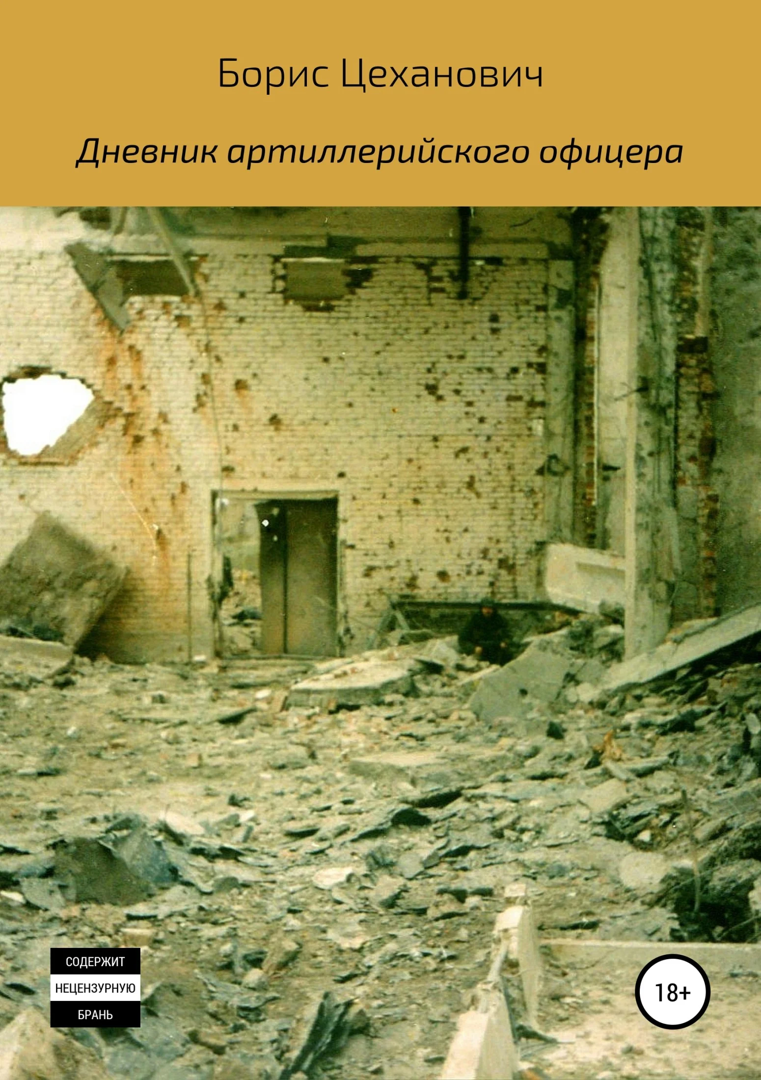 Обложка Дневник артиллерийского офицера