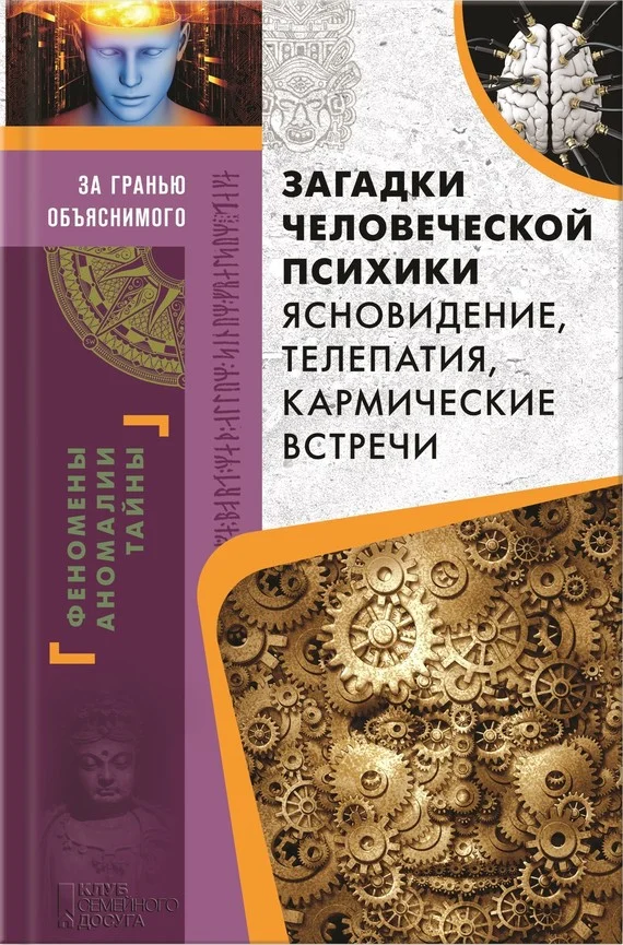 Обложка Загадки человеческой психики. Ясновидение, телепатия, кармические встречи