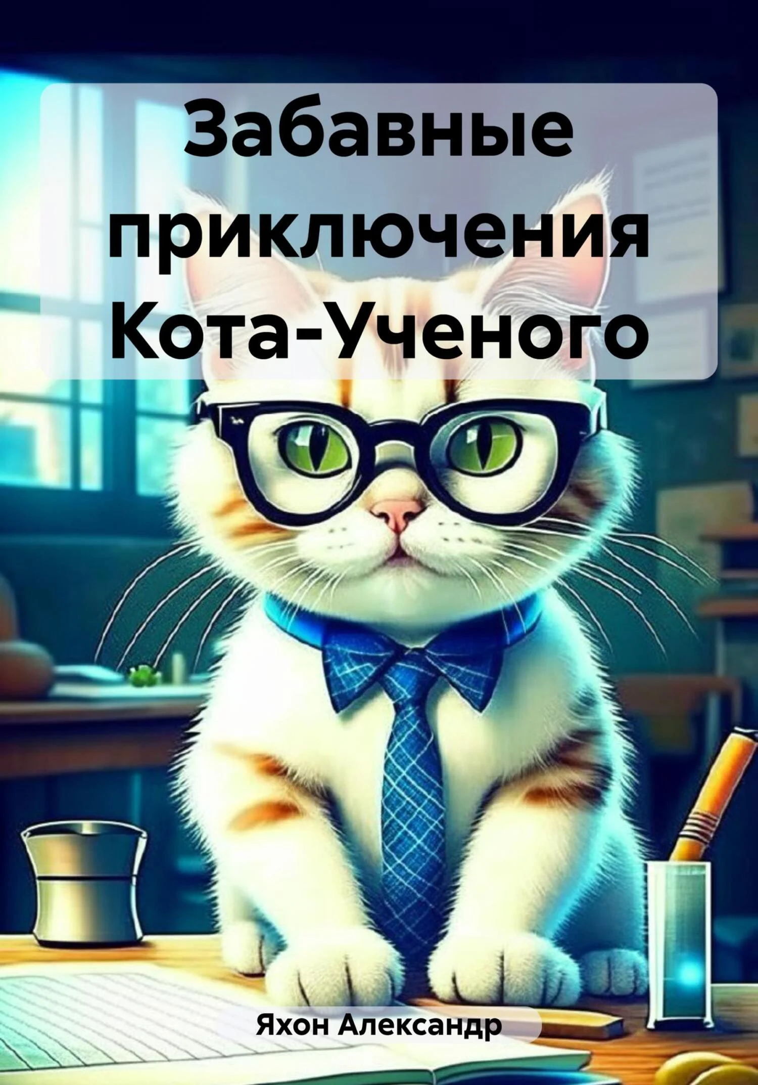 Обложка Забавные приключения Кота-Ученого