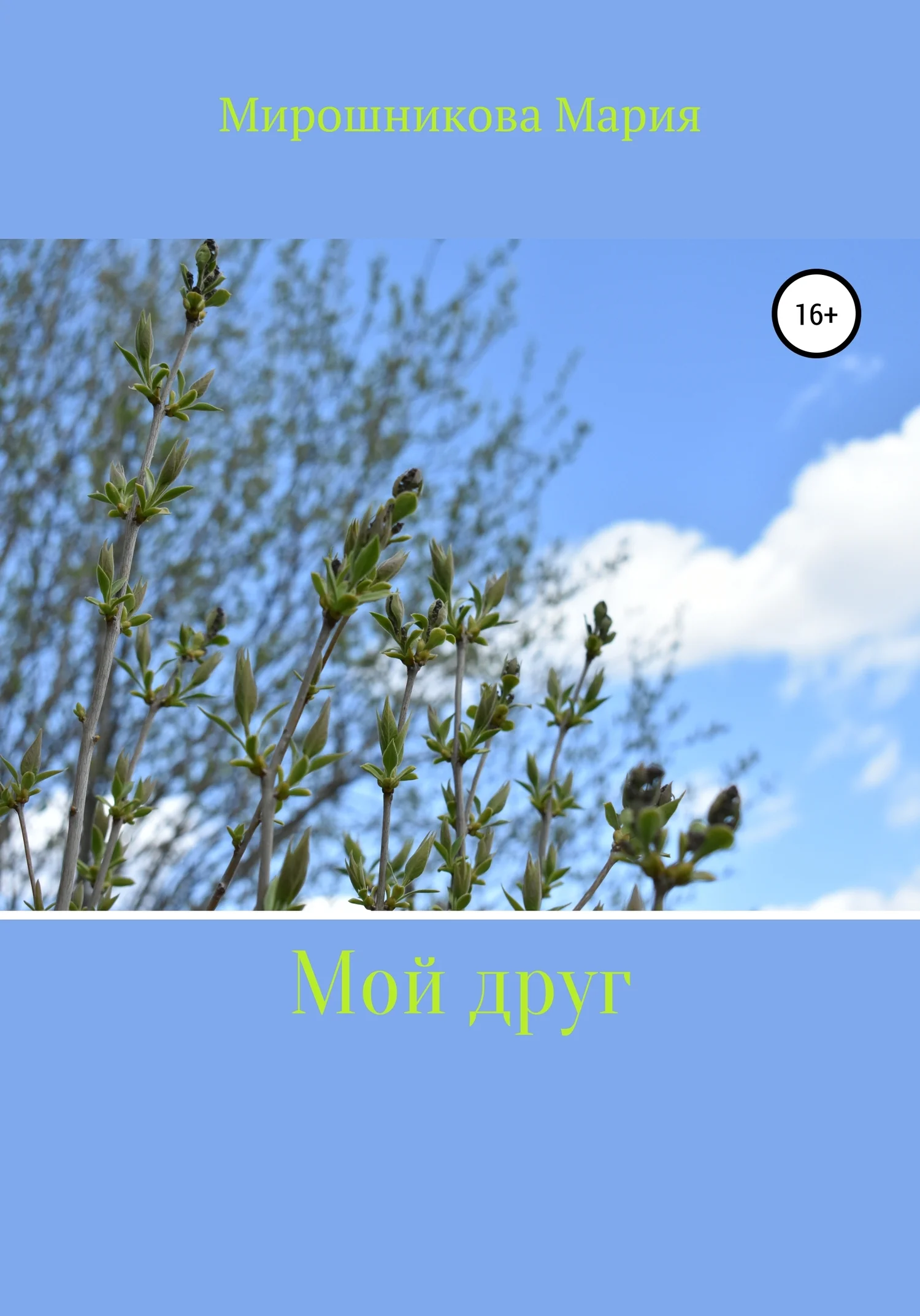 Обложка Мой друг