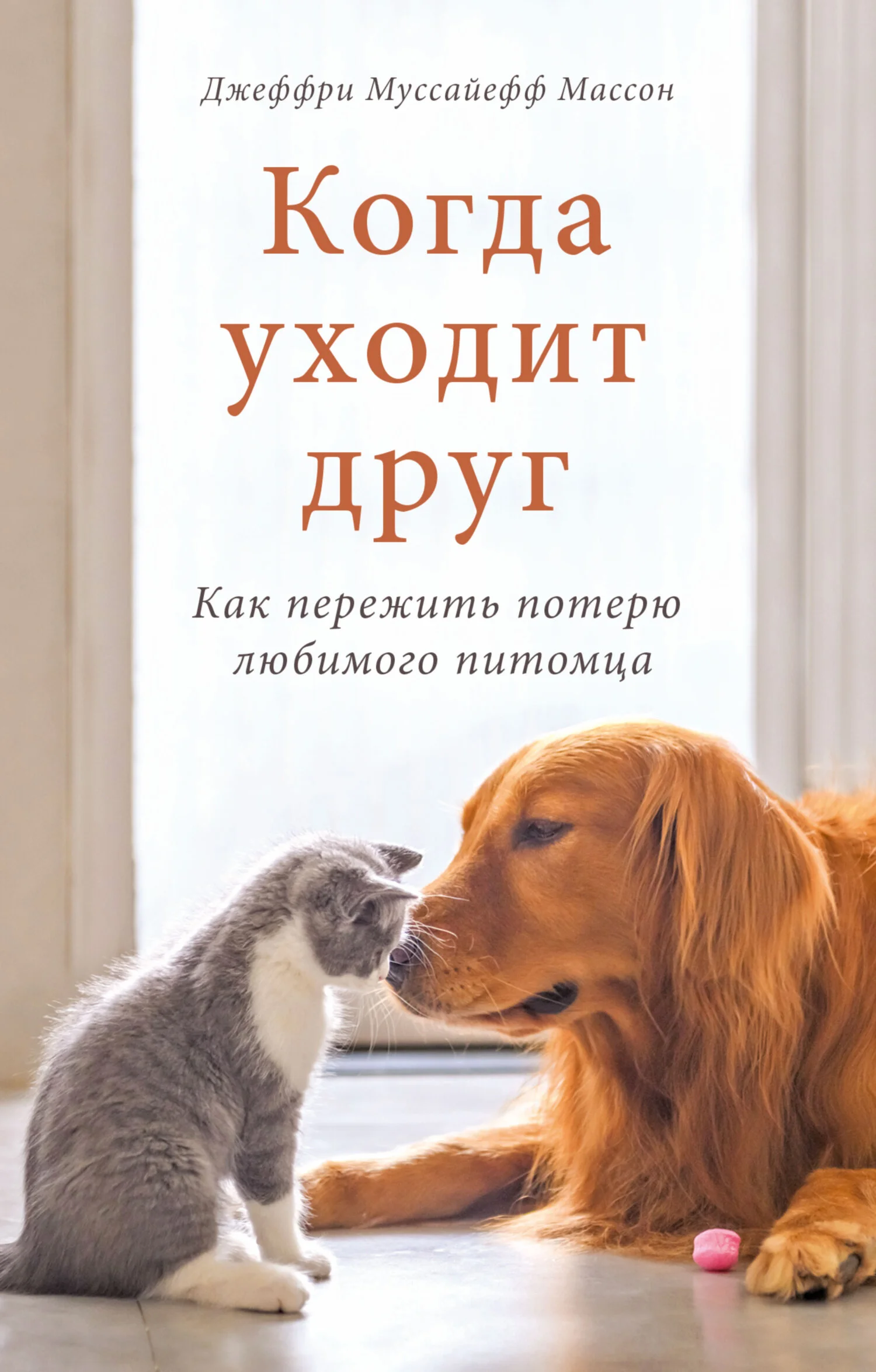 Обложка Когда уходит друг. Как пережить потерю любимого питомца