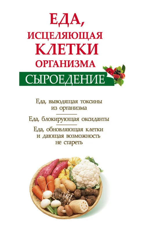 Обложка Сыроедение. Еда, исцеляющая клетки организма