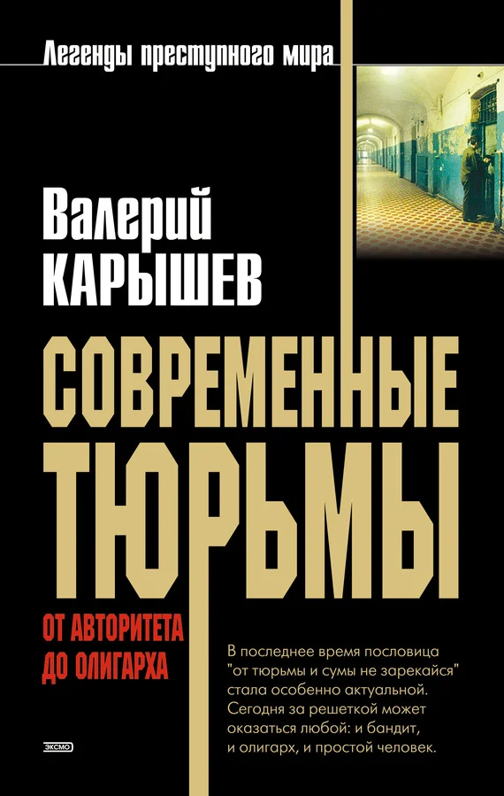 Обложка Современные тюрьмы. От авторитета до олигарха