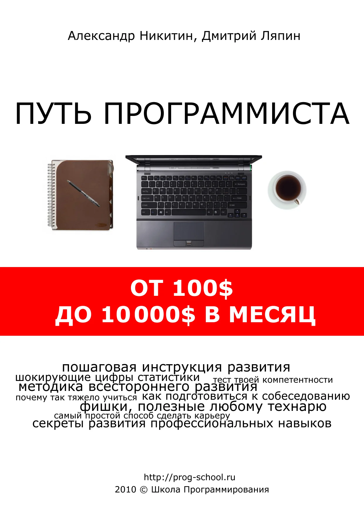 Обложка Путь программиста: от 100$ до 10000$ в месяц