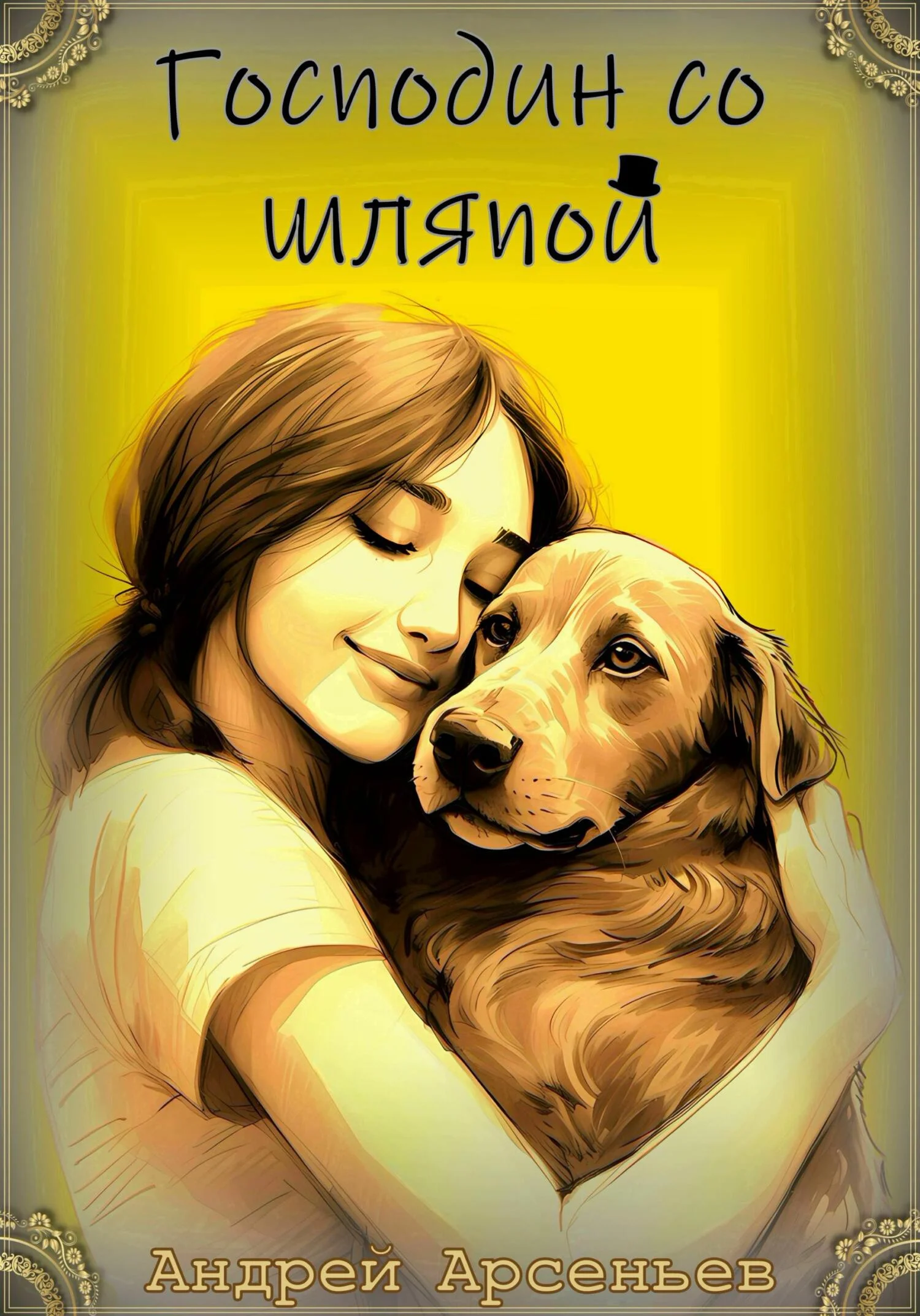 Обложка Господин со шляпой