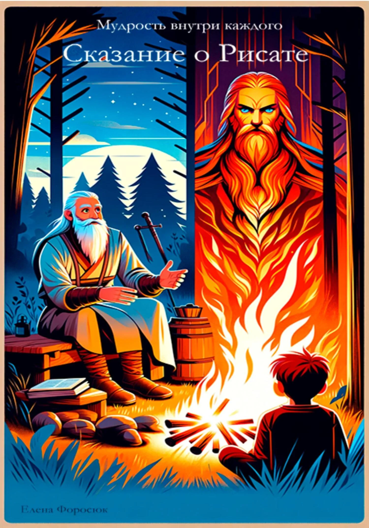 Обложка Сказания о Рисате