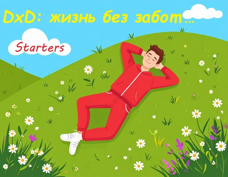 Обложка DxD: жизнь без забот...