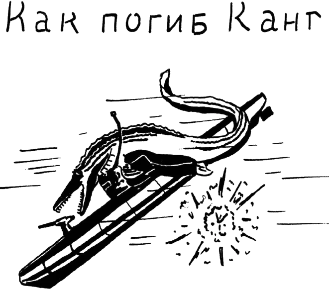 Обложка Как погиб Канг