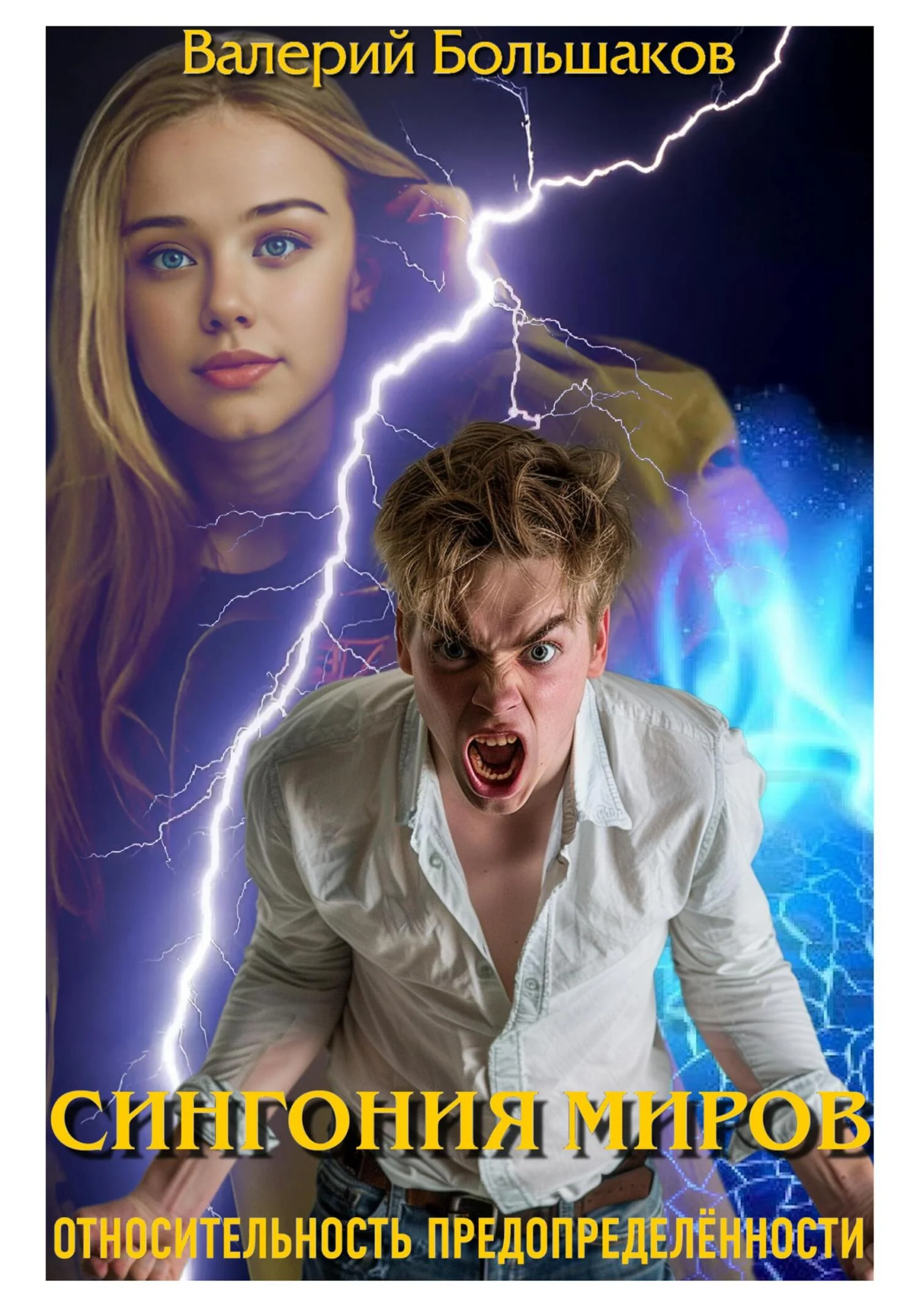 Обложка Сингония миров. Относительность предопределенности