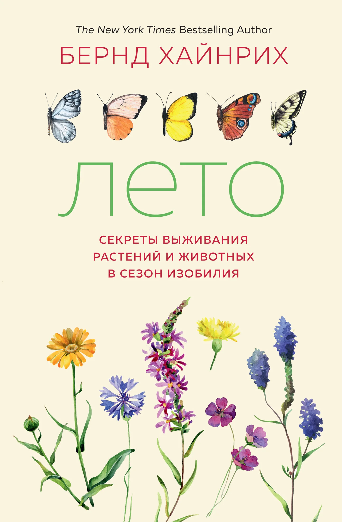 Обложка Лето. Секреты выживания растений и животных в сезон изобилия