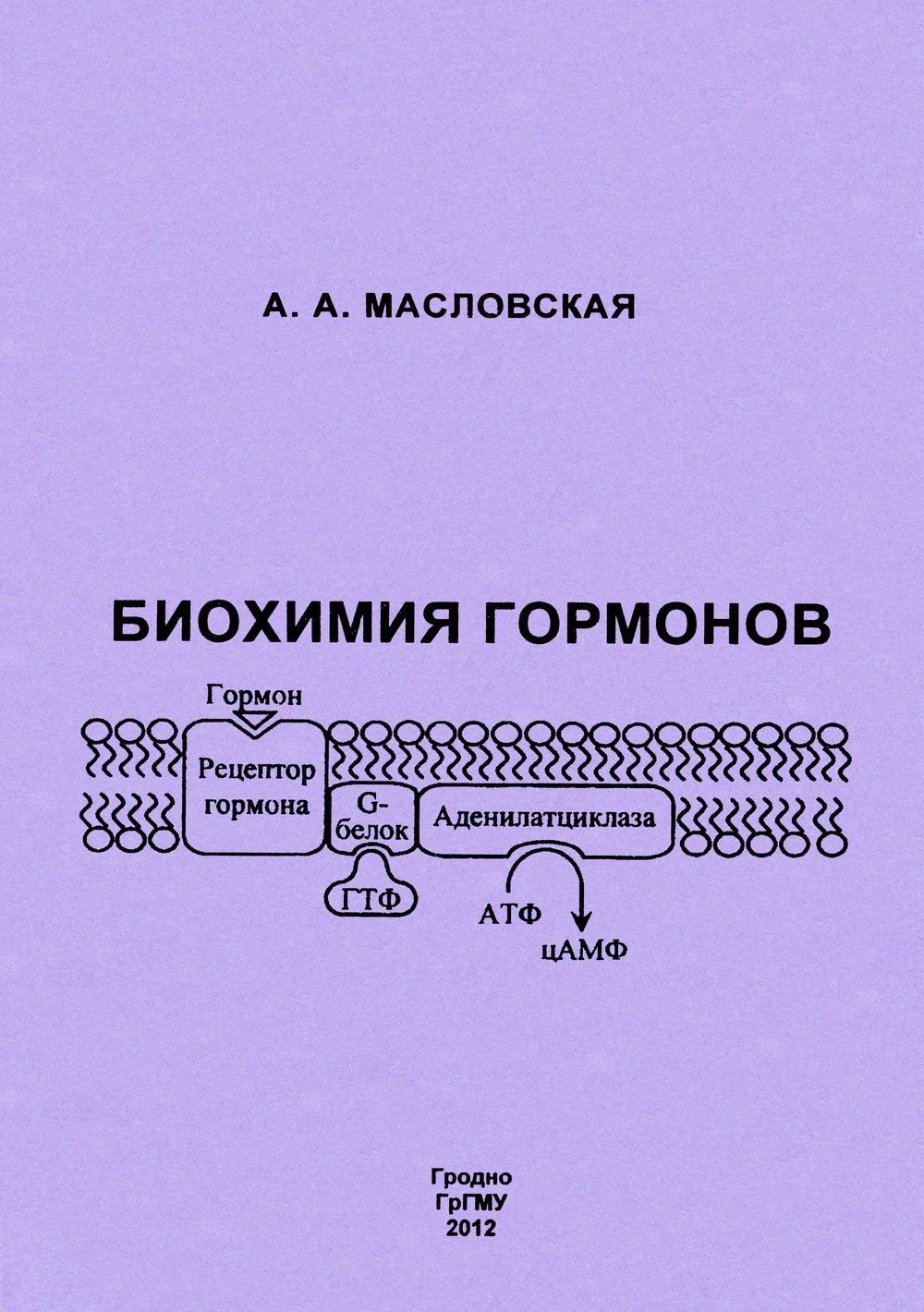 Обложка Биохимия гормонов