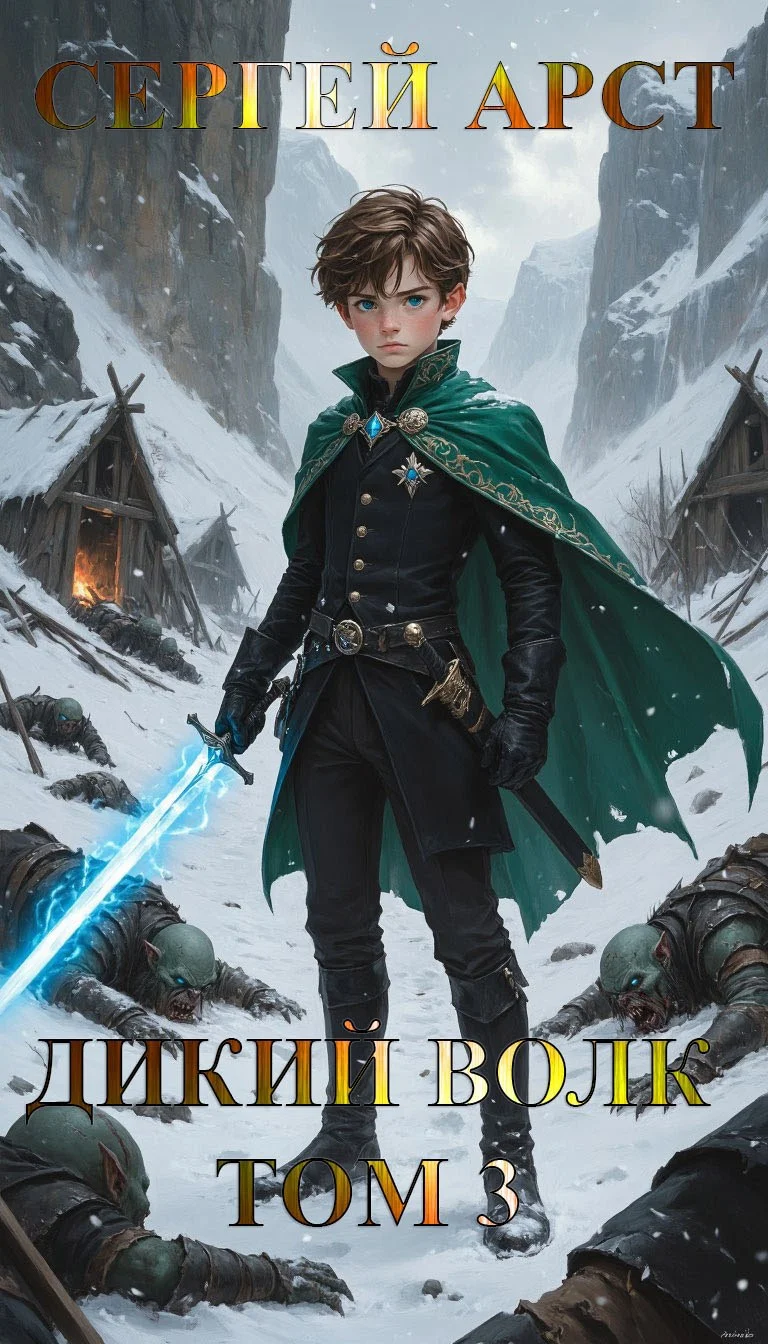 Обложка Дикий Волк. Том 3