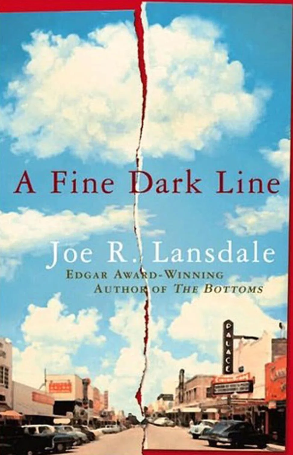 Обложка Тонкая темная линия