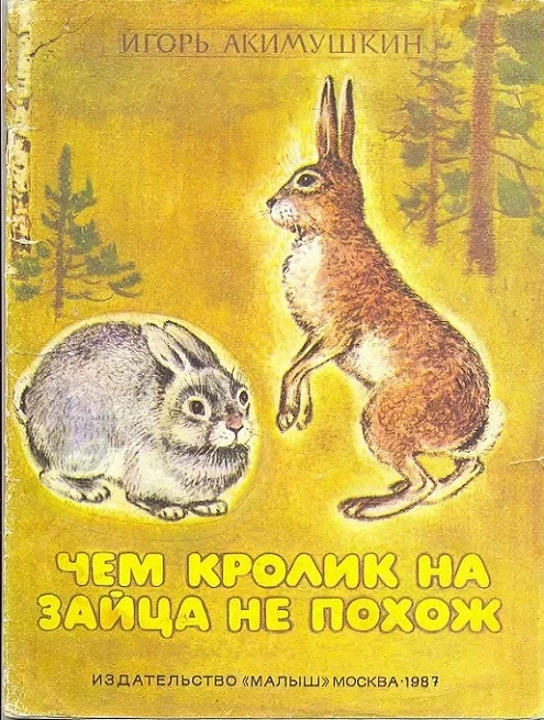 Обложка Чем кролик на зайца не похож