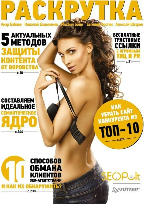 Обложка Раскрутка: секреты эффективного продвижения сайтов