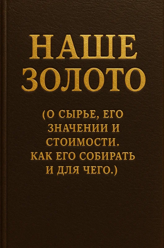 Обложка Наше золото