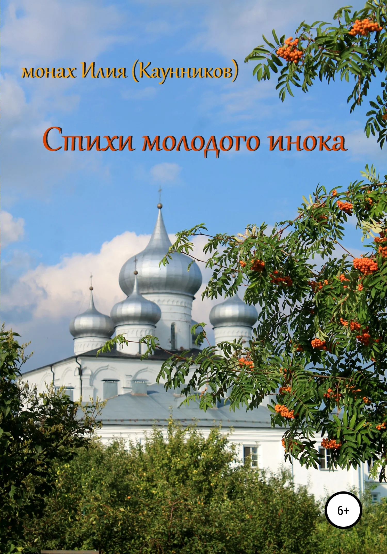 Обложка Стихи молодого инока