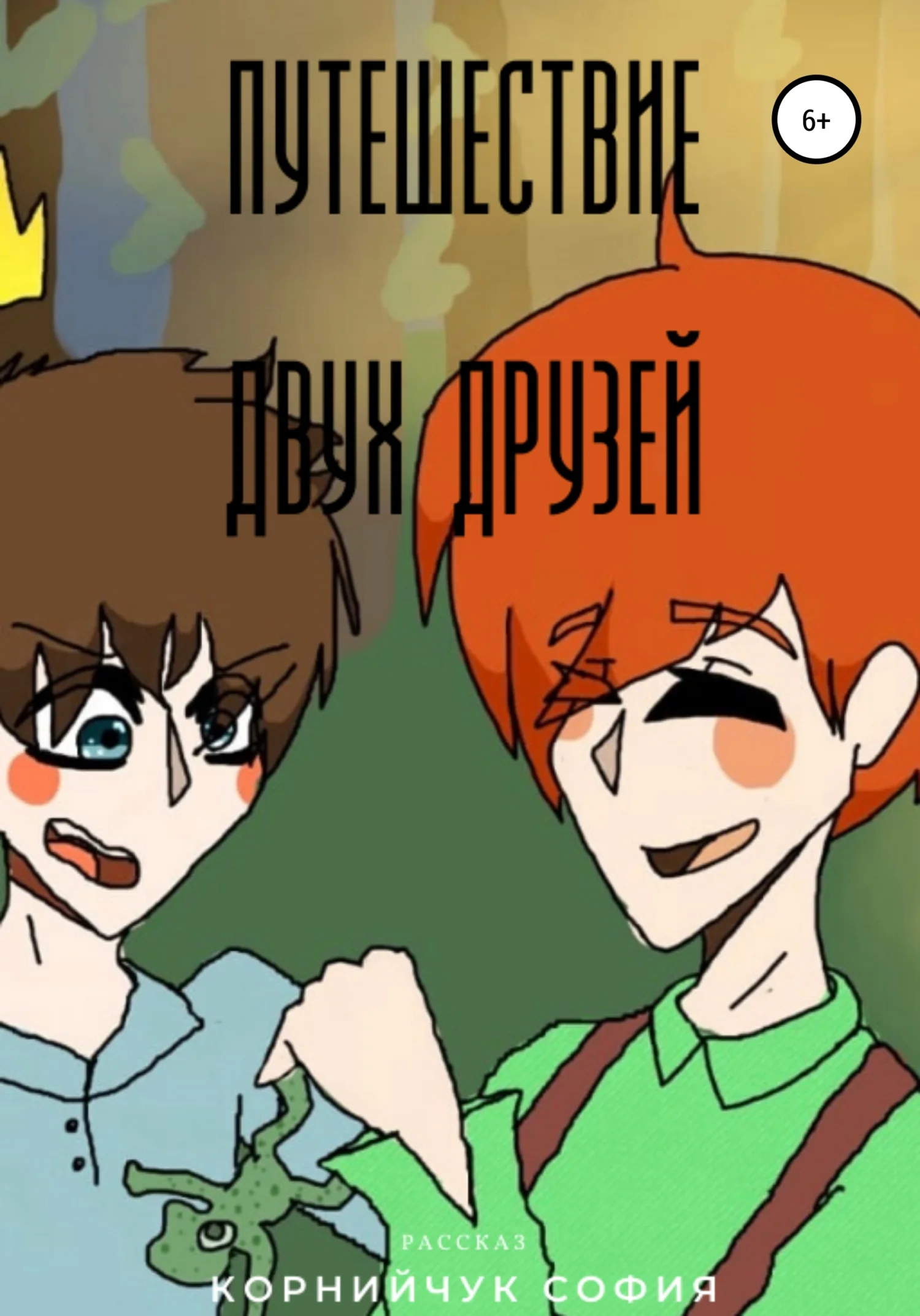 Обложка Приключение двух друзей