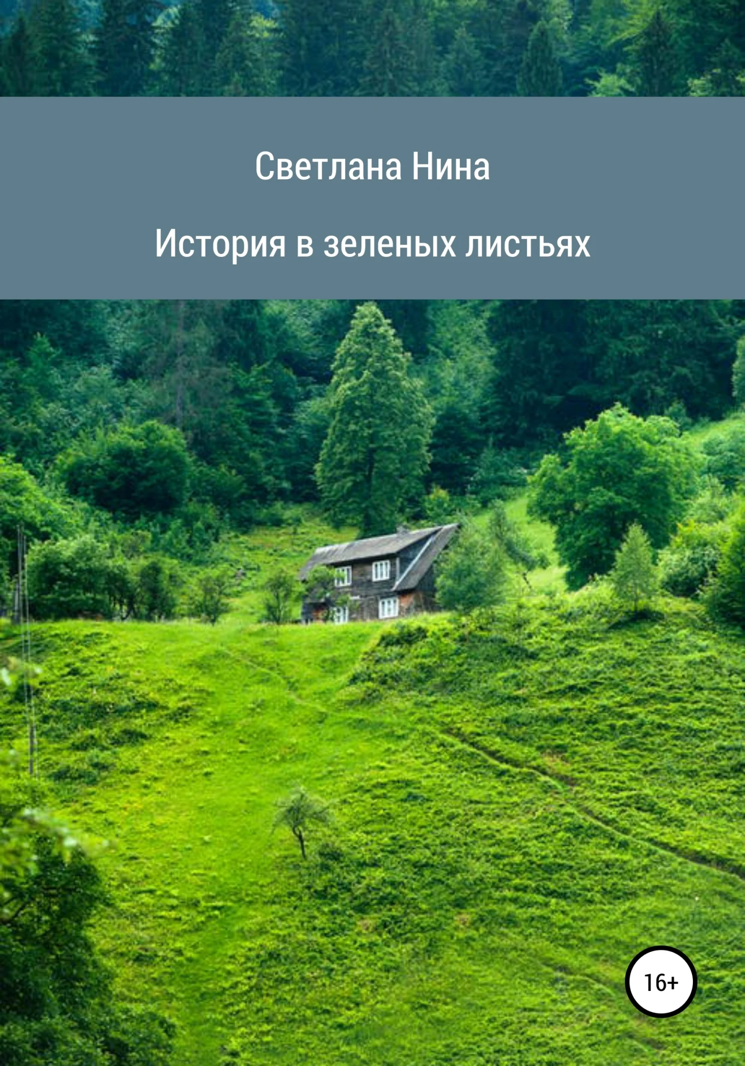 Обложка История в зеленых листьях