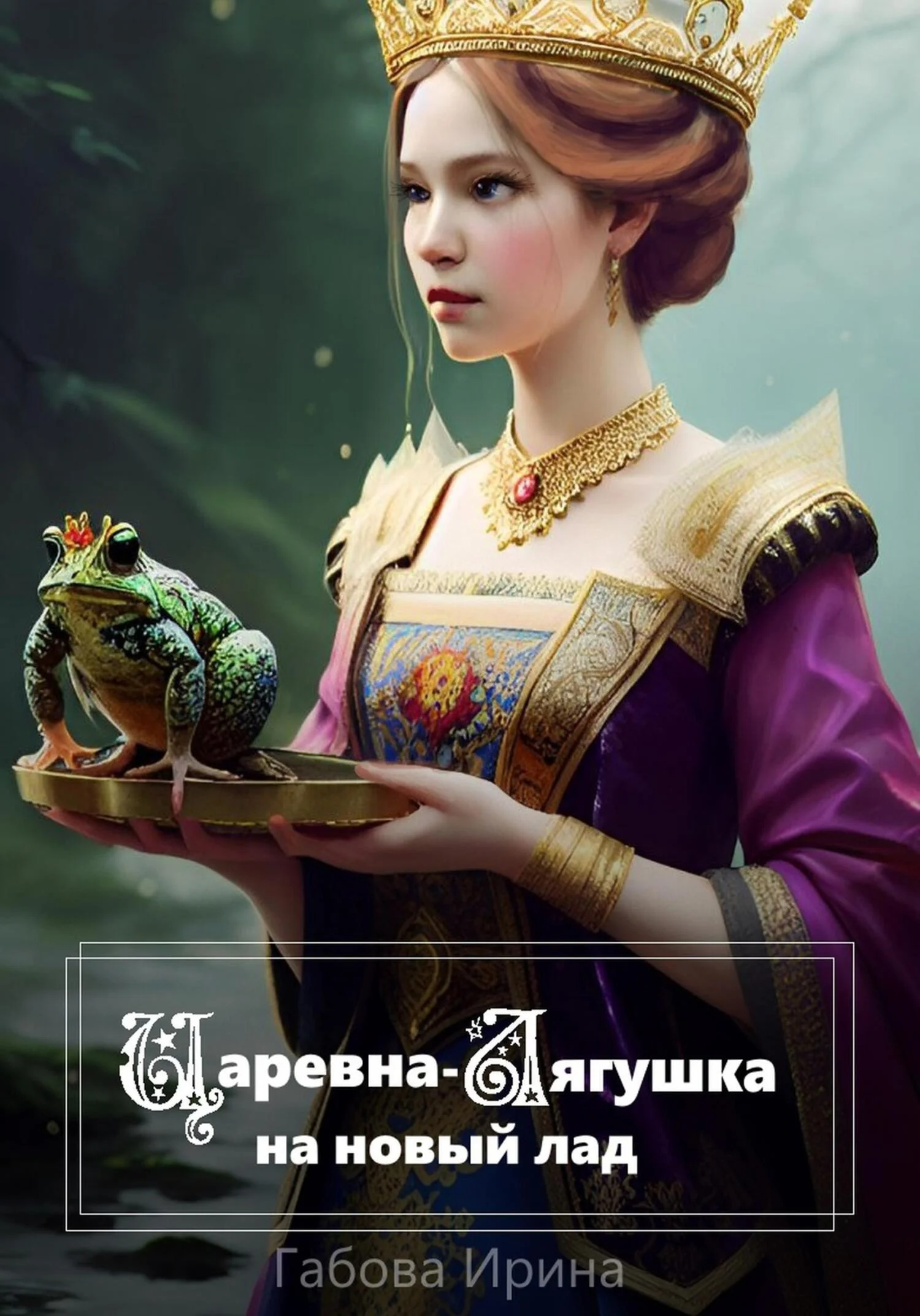 Обложка Царевна-Лягушка на новый лад