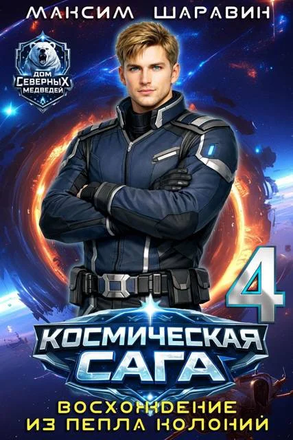 Обложка Космическая сага: Восхождение из пепла колоний