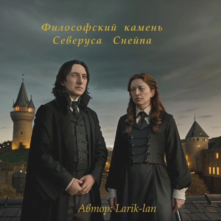 Обложка Философский камень Северуса Снейпа