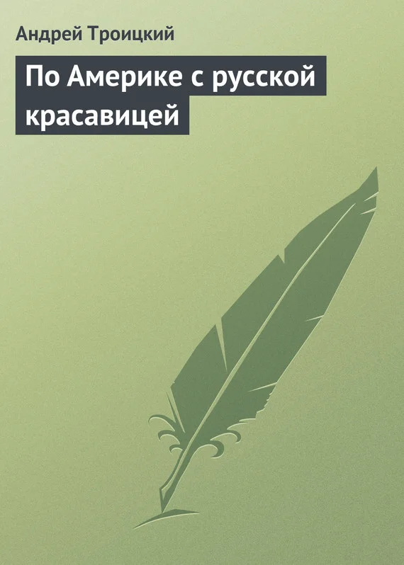 Обложка По Америке с русской красавицей