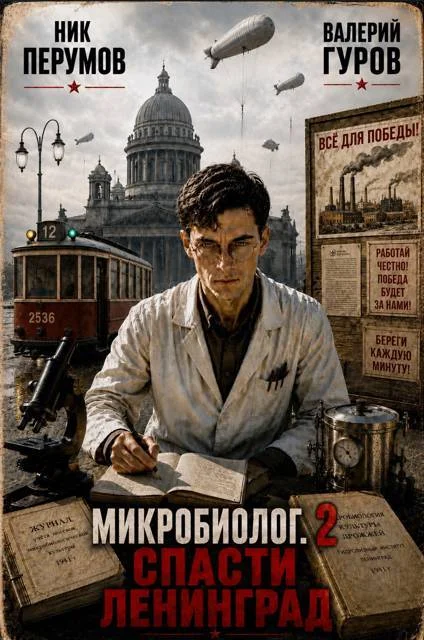 Обложка Микробиолог. Спасти Ленинград 2