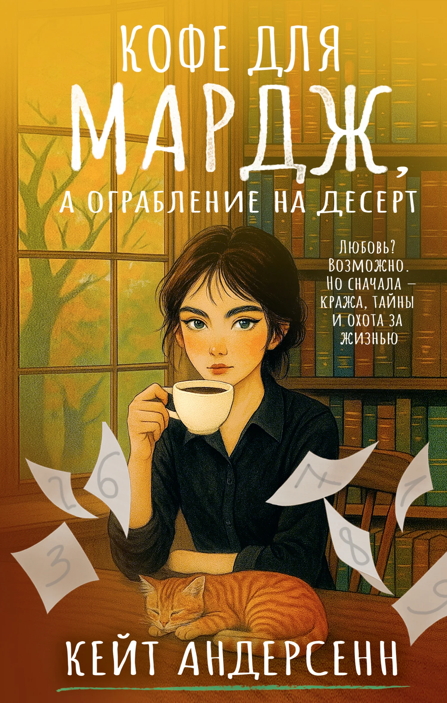 Обложка Кофе для Мардж, а ограбление на десерт